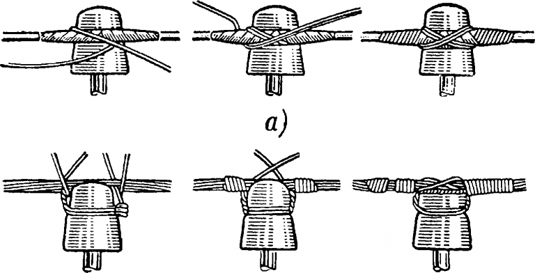 Крепление проводов
