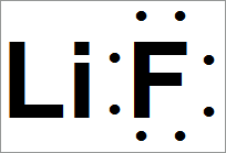 Электронная формула фторида лития LiF